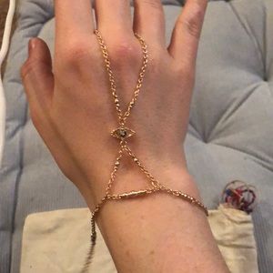 Kendra Scott Rose Gold Hand Bracelet